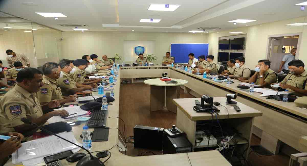 Meeting held at CP office in Hyderabad