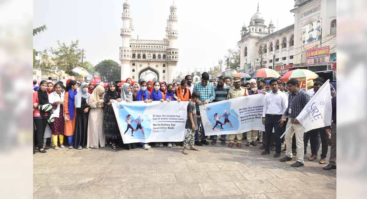 Hyderabad hospitals observe World Kidney Day