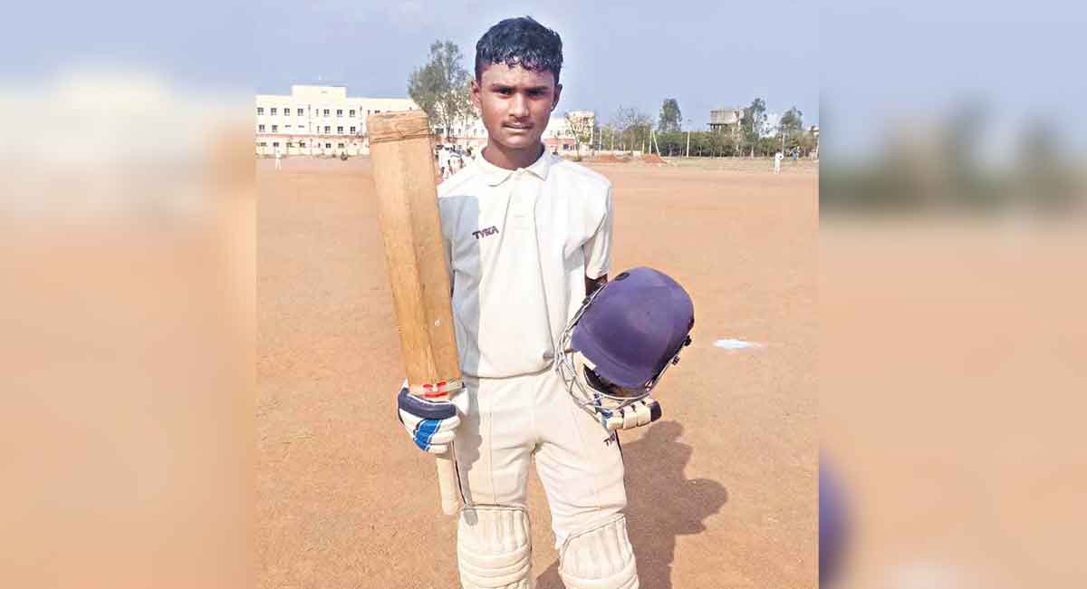 Charan, Teja guide Gajwel to 83-run win over Siricilla in TCA U-16 league