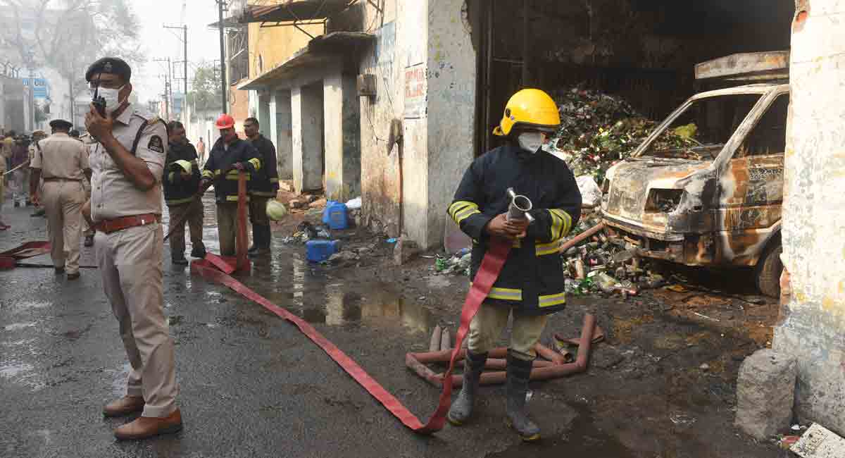 Telangana Fire Dept requests citizens to take precautions to prevent mishaps
