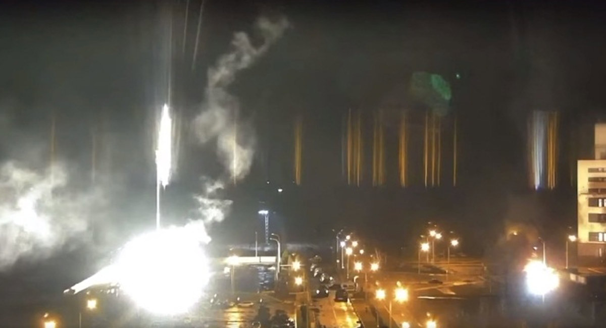 Fire at Ukrainian nuke plant extinguished, fighting stops