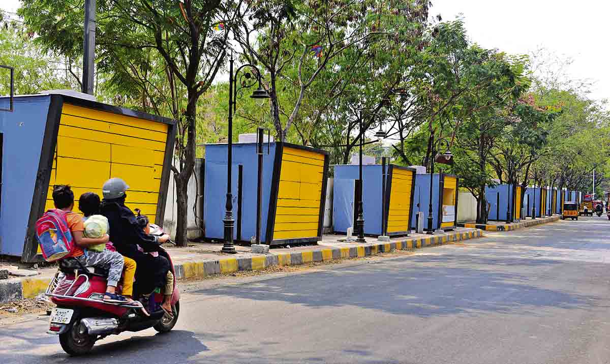 Street vending zones in Hyderabad change face of roads