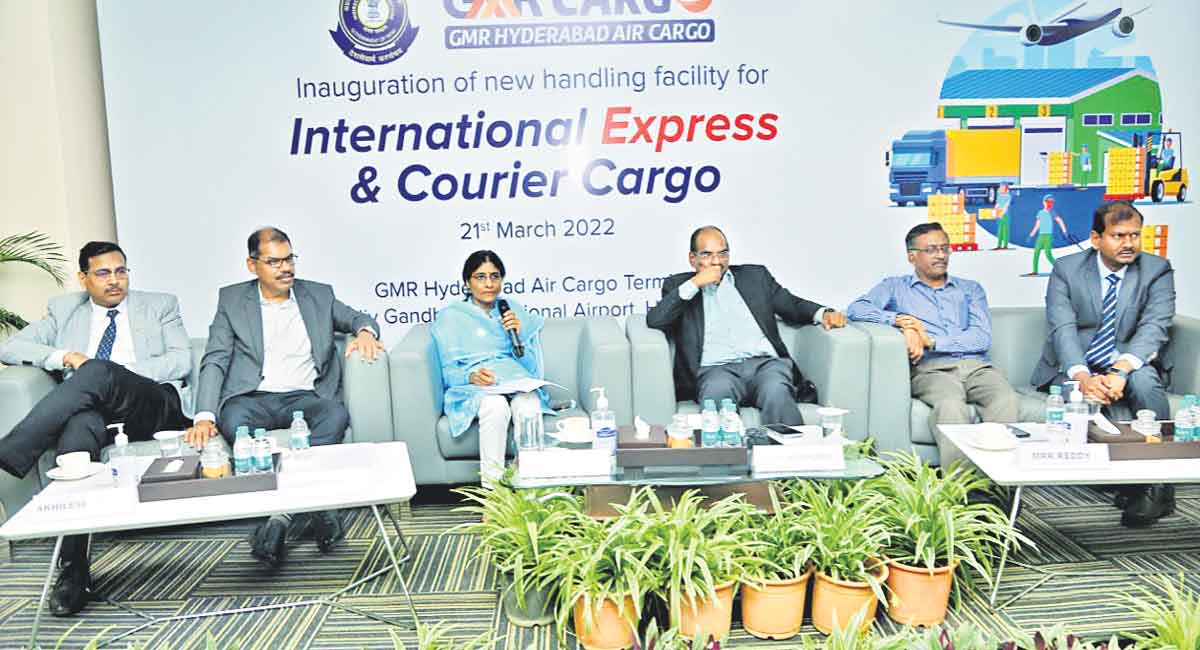 GMR Hyderabad Air Cargo opens new facility