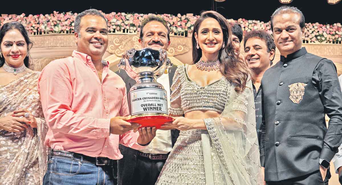 Arjun Pradipak lifts Cancer Crusaders Golf Championship Cup