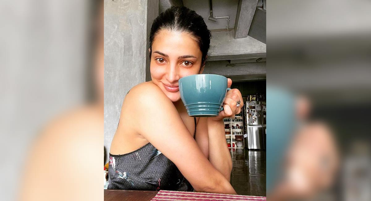 ‘Happy and grateful while I heal’: Shruti Haasan recovering from Covid