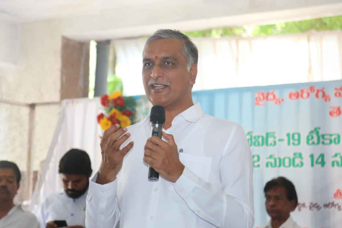 20,000 posts to be filled in State health department: Harish Rao