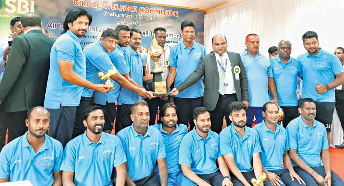 Hyderabad Circle clinch silver at SBI Football Tournament