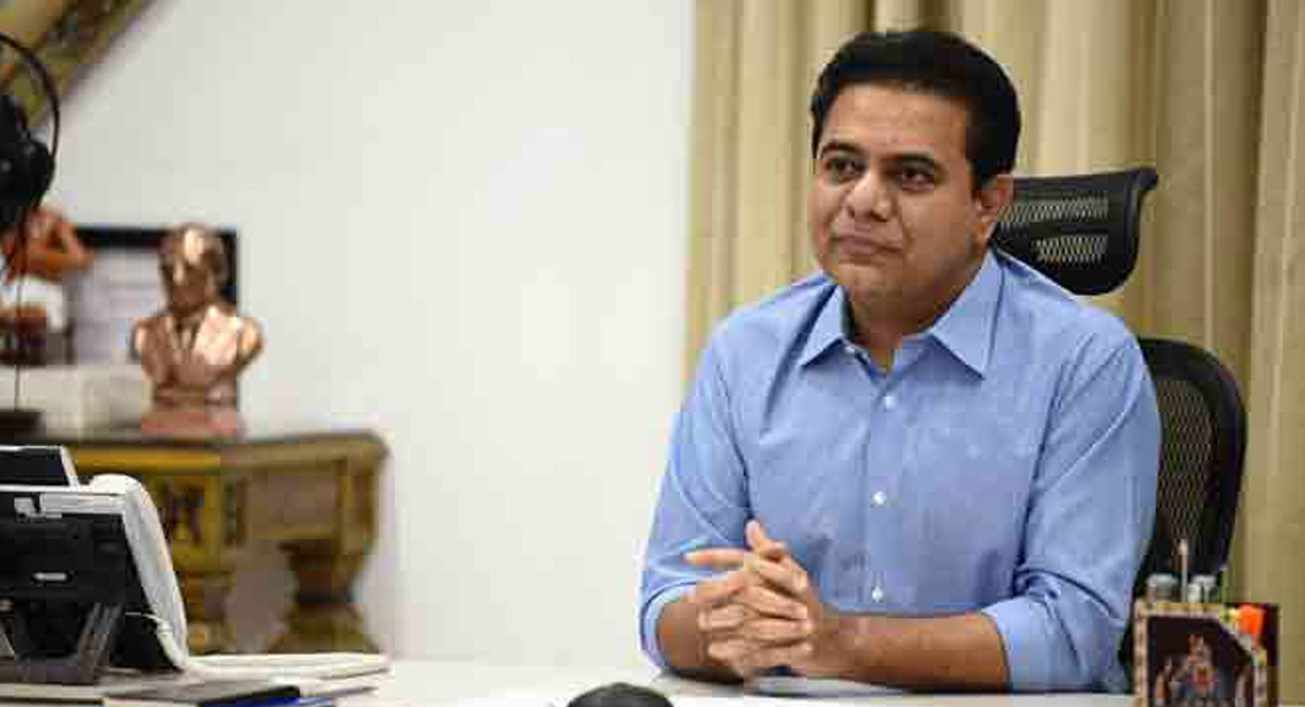 IT Minister KT Rama Rao leads delegation to the US