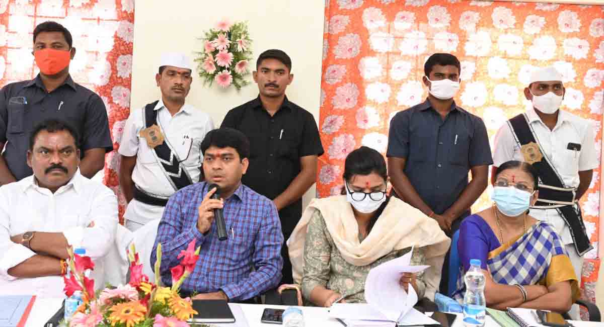 Organise chinna Hanuman jayanthi on grand scale: Jagtial Collector