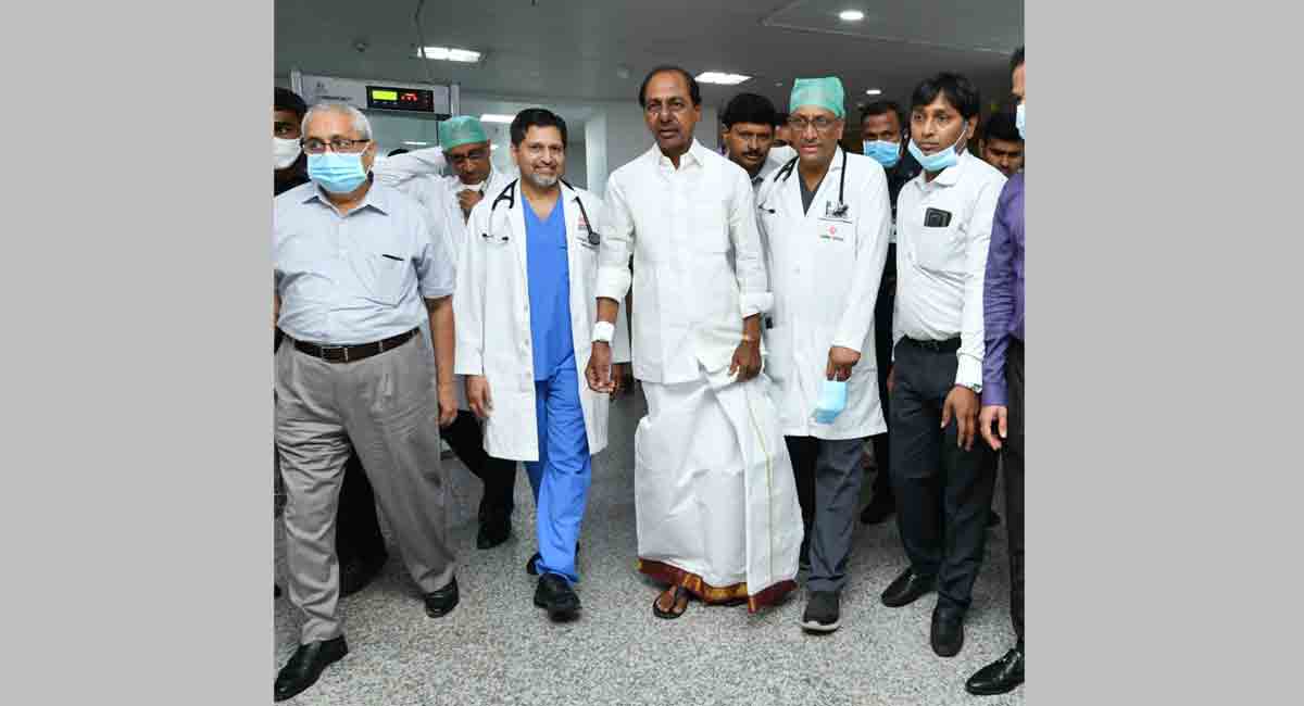 Hyderabad: CM KCR discharged from Yashoda Hospitals
