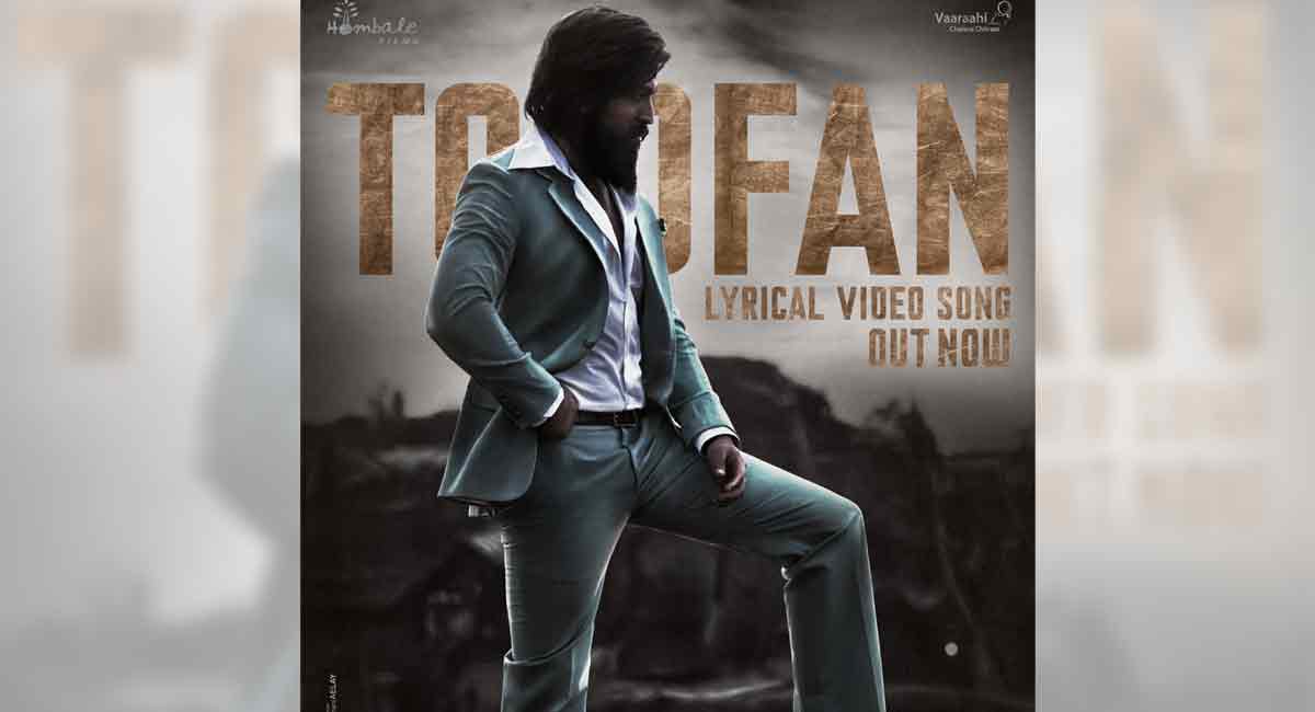 Makers of ‘KGF – Chapter 2’ unveil first single ‘Toofan’