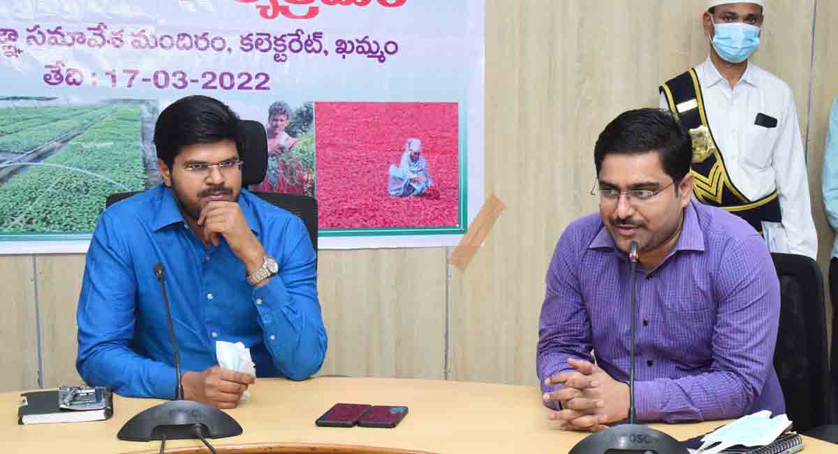 15,000 chilli farmers to be trained under Saagu-Baagu in Khammam