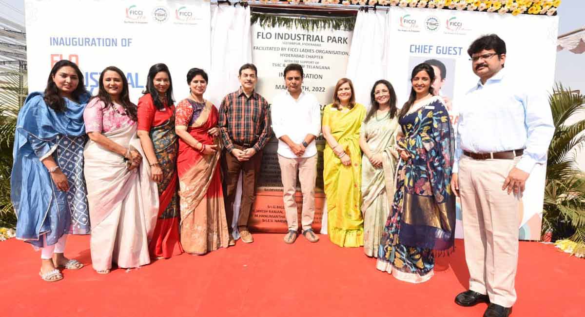 KTR launches FICCI-FLO Industrial Park at Sultanpur