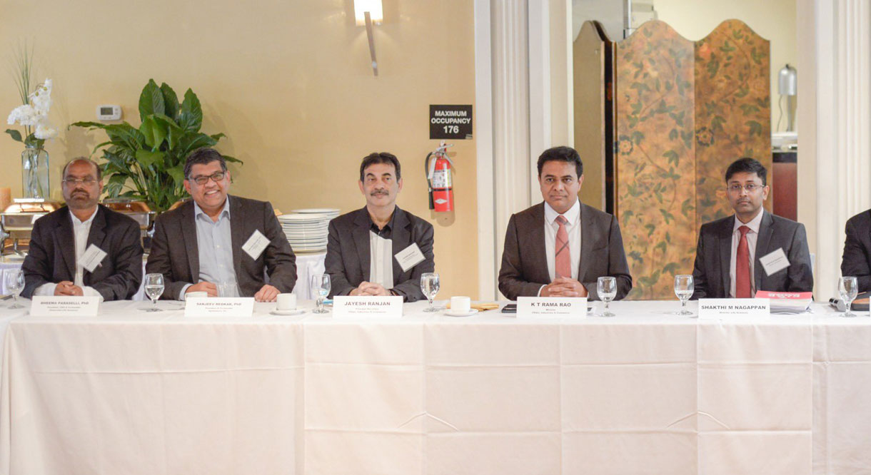 KTR showcases opportunities in biotechnology and life sciences in Telangana