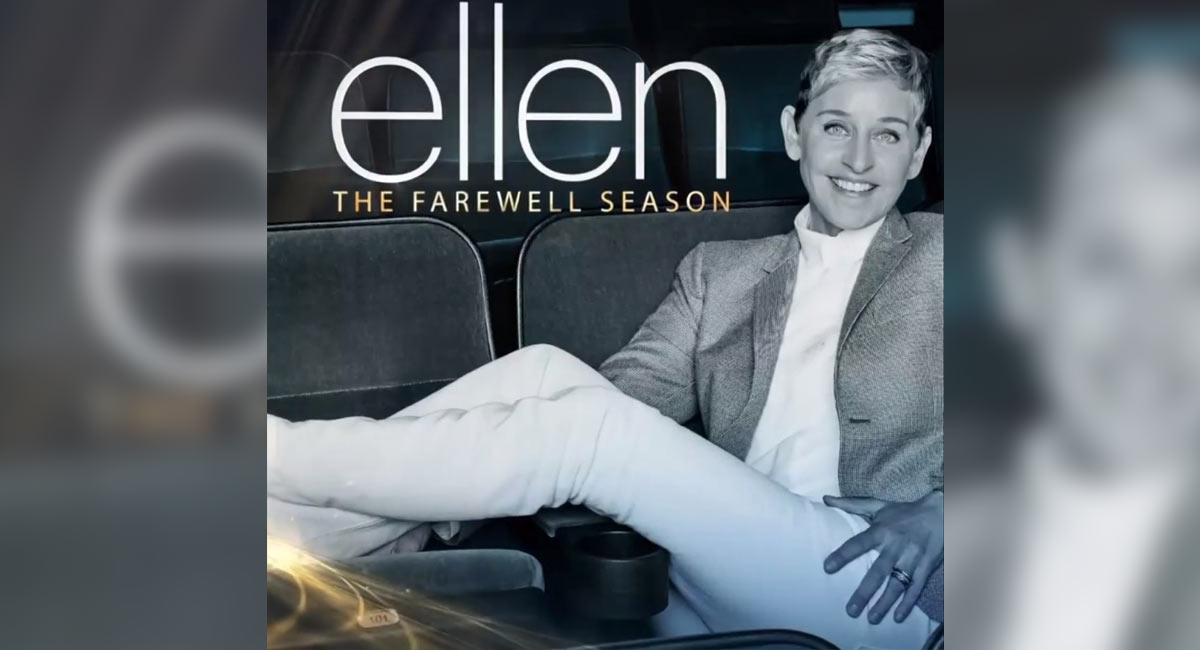 Last episode’s date of ‘The Ellen DeGeneres Show’ final season unveiled