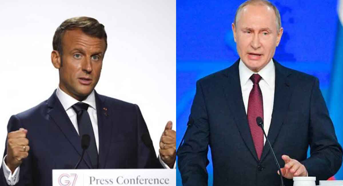 ‘Worst is yet to come’ in Ukraine, says Macron after call with Putin
