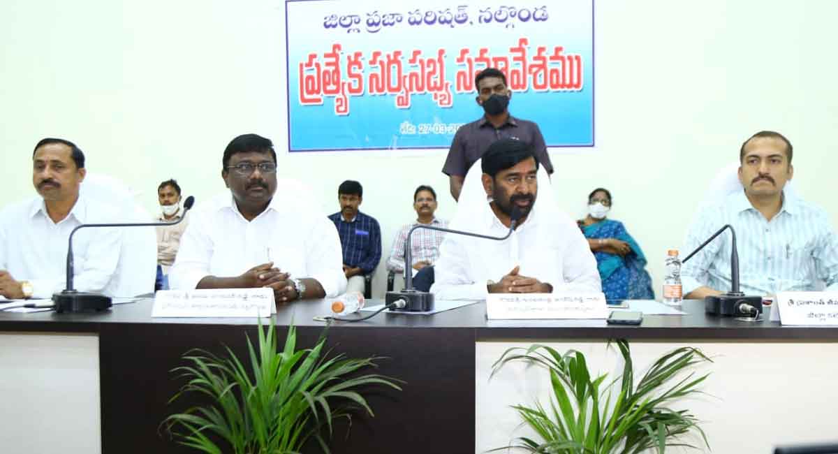 Nalgonda Zilla Parishad adopts resolution on paddy procurement