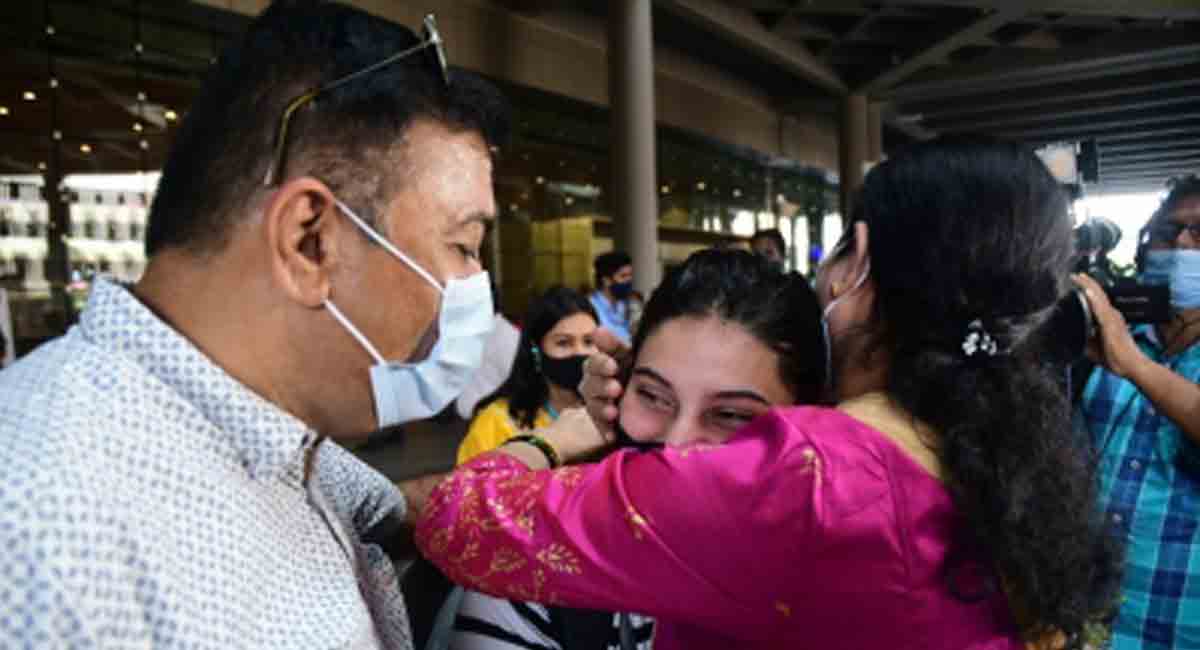 Operation Ganga flight ferries 185 Indians from Ukraine