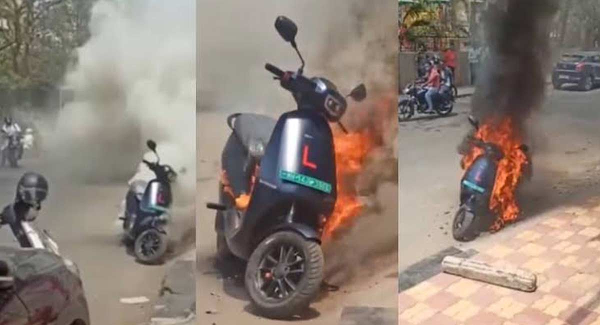 Ola S1 pro electric scooter catches fire in Pune, company launches probe