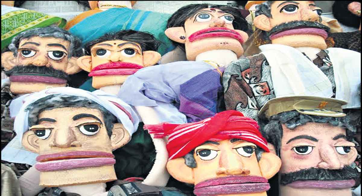 Teaching children mathematics and english with puppets