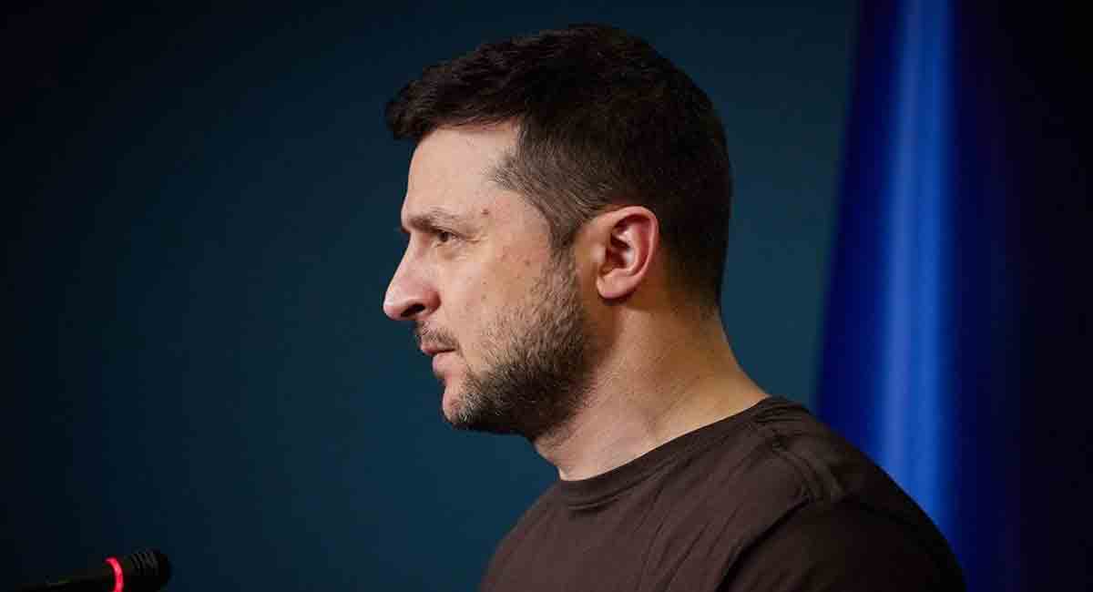 Ukrainian forces have dealt powerful blows to enemy: Zelensky