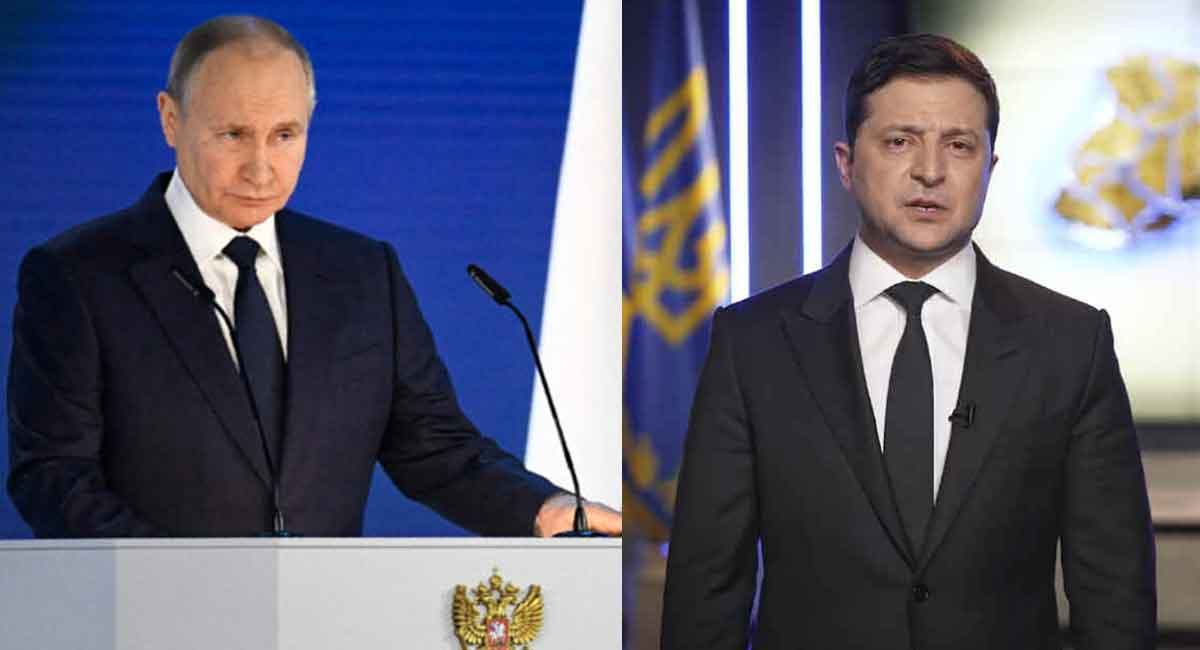 Sit down with me to negotiate, Zelenskyy tells Putin