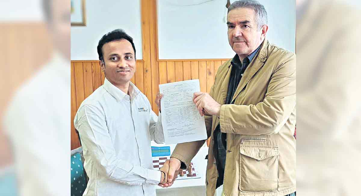 Telangana chess player Kandi Ramu achieves first IM norm