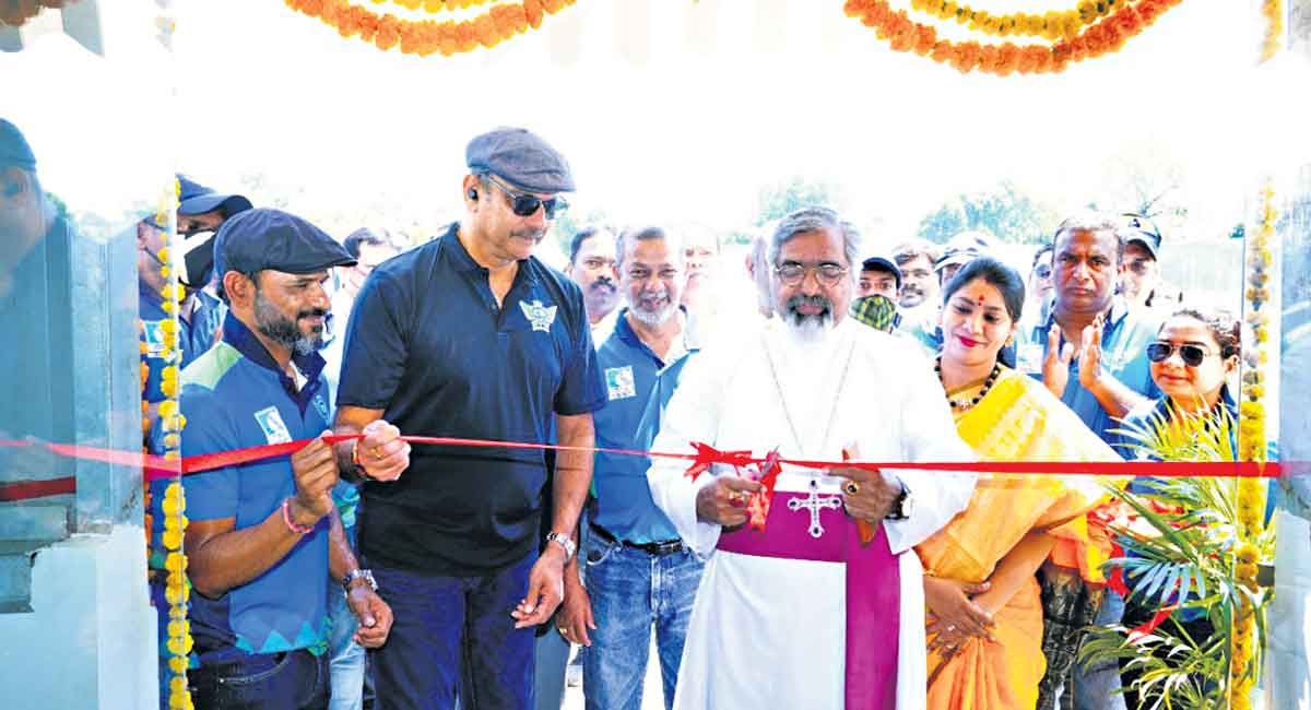 Ravi Shastri inaugurates Coaching Beyond academy in Hyderabad
