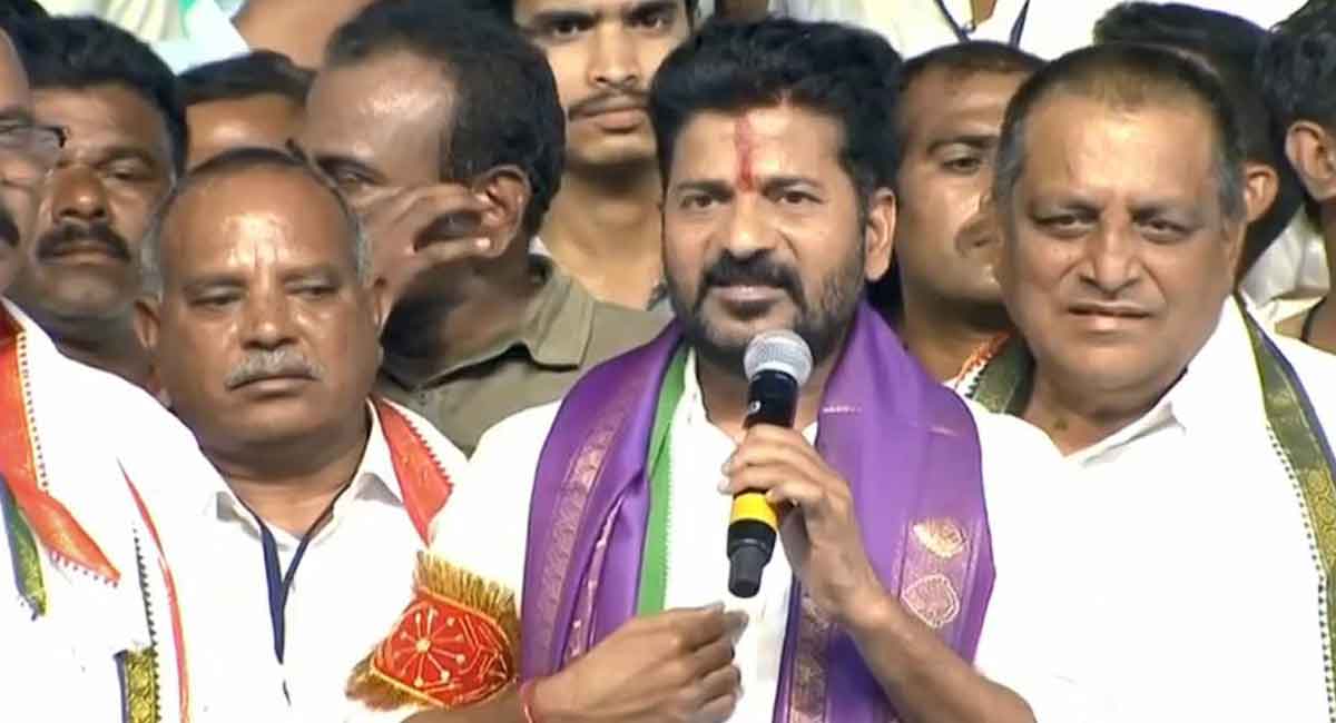 Revanth Reddy assures 2 lakh govt jobs if Congress voted to power