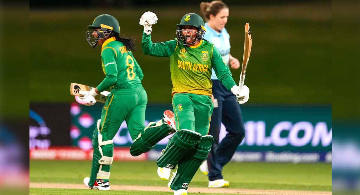 ICC Women’s World Cup: SA continues unbeaten run, beat England by 3 wickets