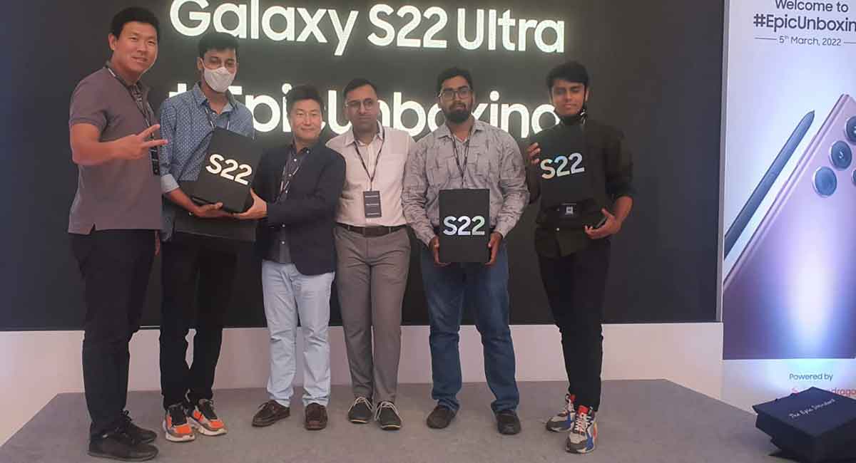 Samsung Galaxy S22 Ultra unveiled in Hyderabad