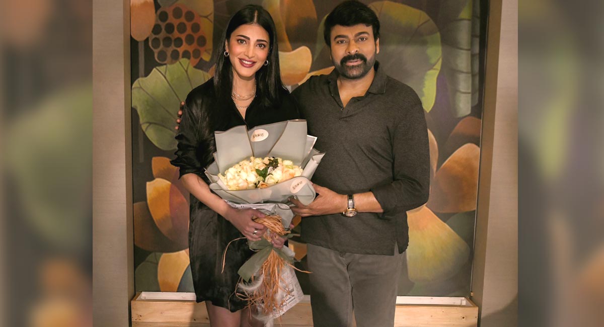 Shruti Haasan is on board for Chiranjeevi’s next film