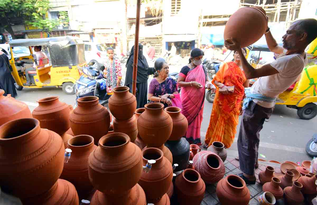 Temperatures soar across Telangana