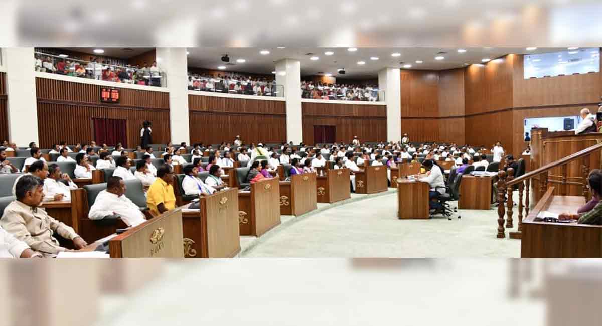 Andhra Pradesh: Four TDP MLAs suspended from Assembly