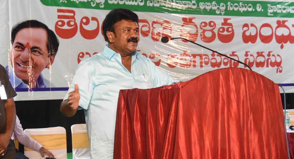 CM KCR according top priority for welfare of people: Talasani
