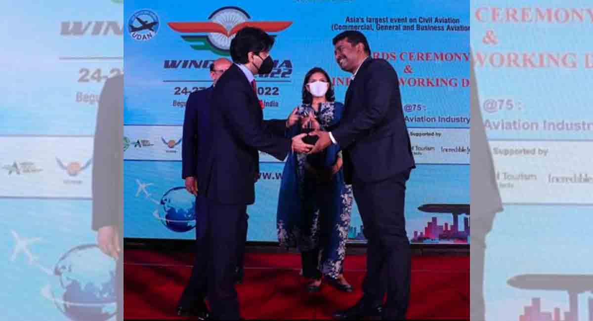 Telangana adjudged as State with most dedicated outlook towards aviation and aerospace sector