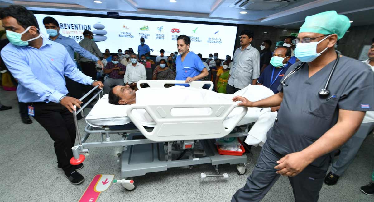 Telangana CM KCR is stable: Yashoda Hospitals