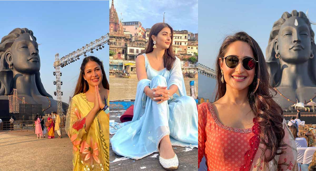 Telugu stars who flew to Isha for Maha Shivratri