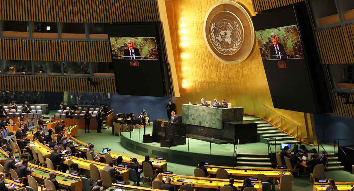 India abstains on UNGA resolution that deplores Russia’s aggression against Ukraine