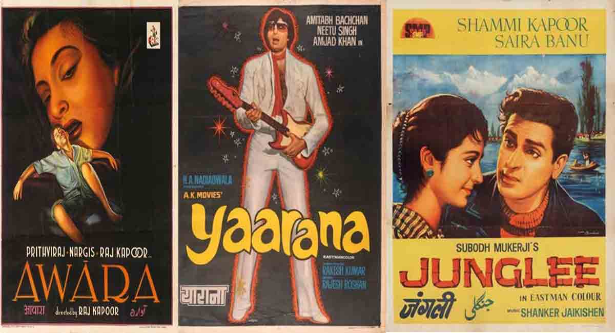 Finest auction of India’s film poster heritage on deRivaz & Ives