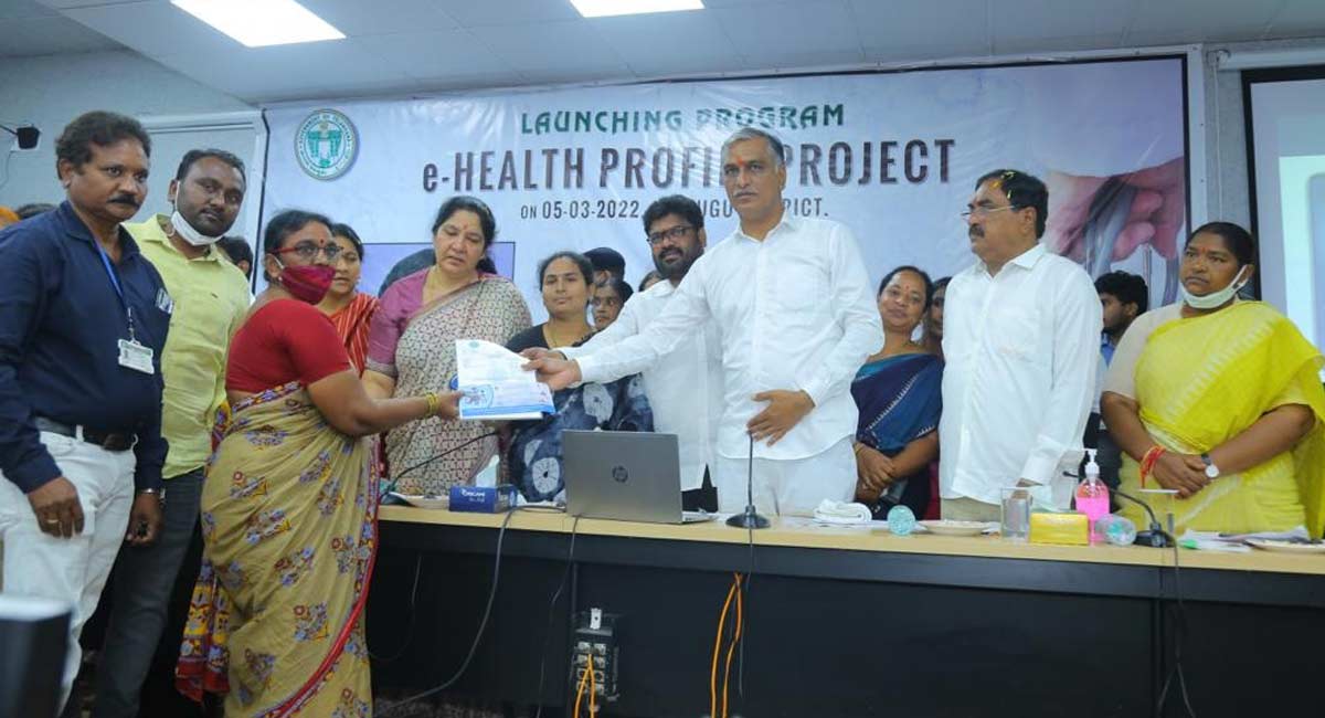 Telangana launches prestigious health care profile initiative