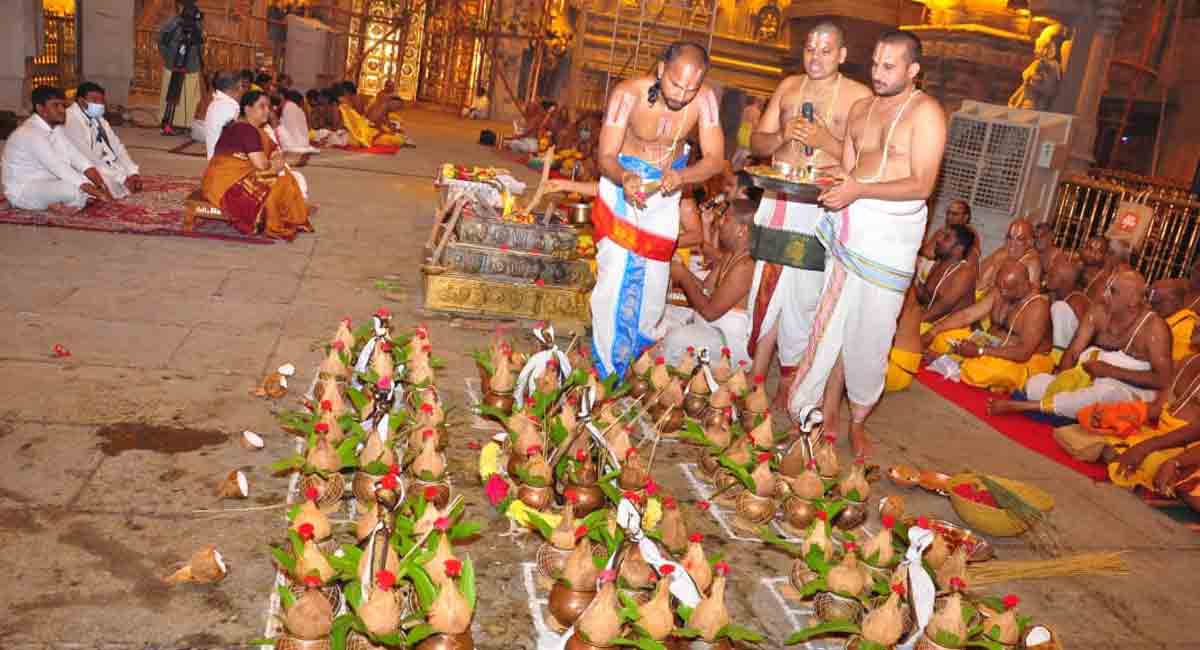 Devotees can have darshan at Yadadri hill shrine after 4 pm on March 28
