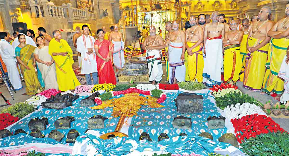 Everything about Yadadri is grand, magnanimous