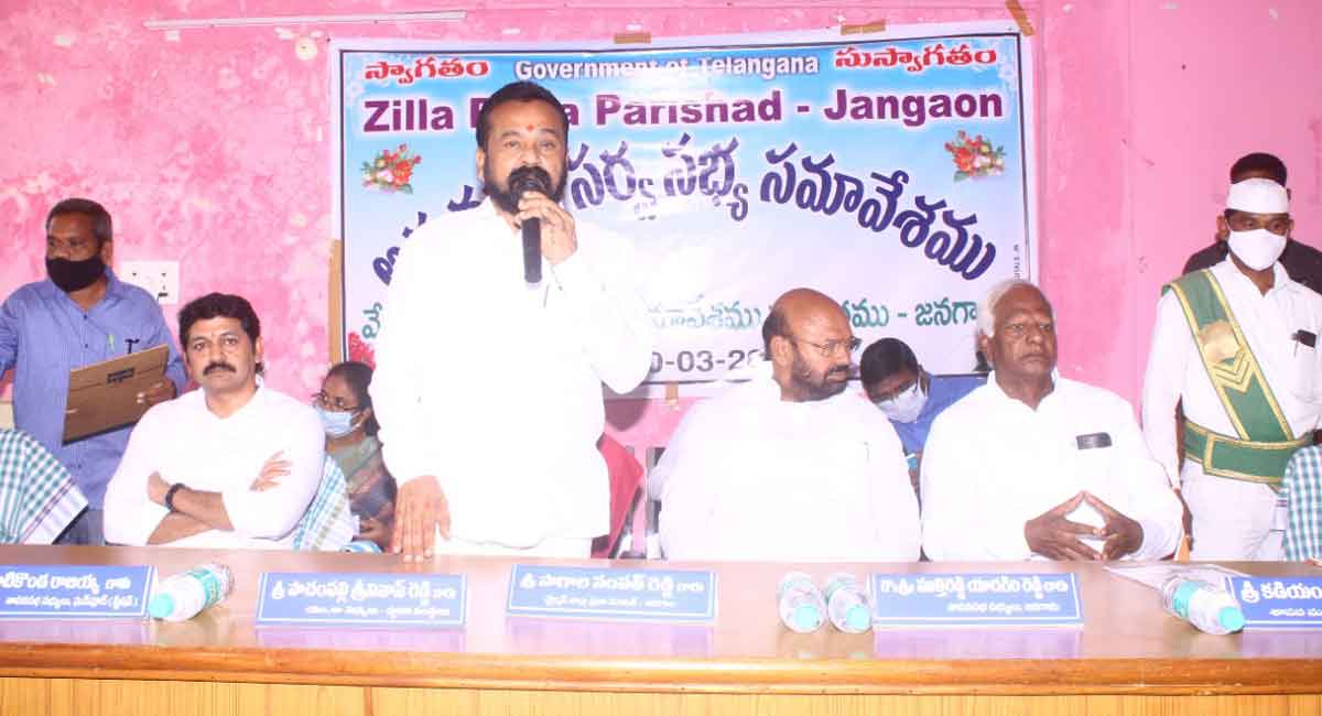 Jangaon ZP passes resolution demanding Centre to procure paddy