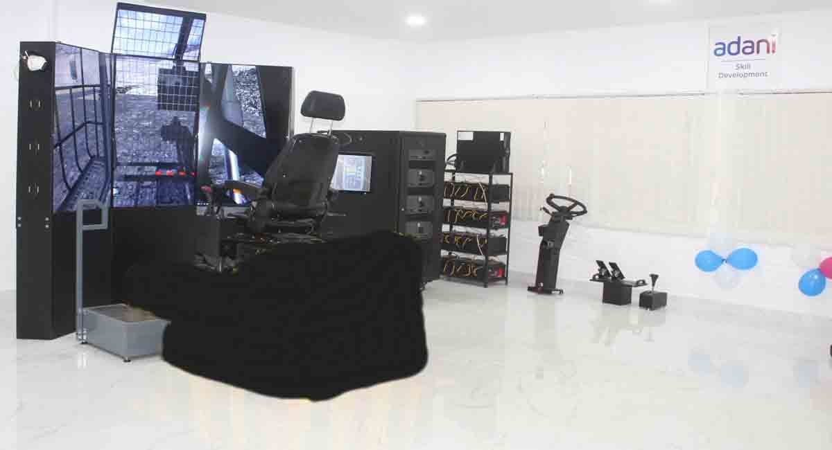 Adani opens cargo handling equipment training simulator at Krishnapatnam