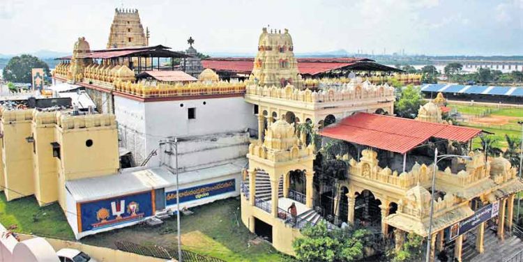 Kothagudem: QR code for donations at Bhadradri Temple