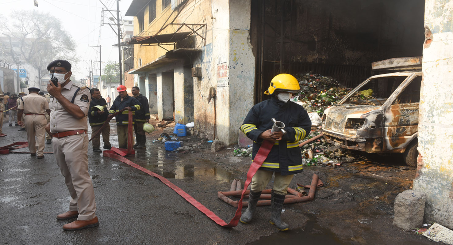 Hyderabad fire mishap: Case booked against scrap unit owner