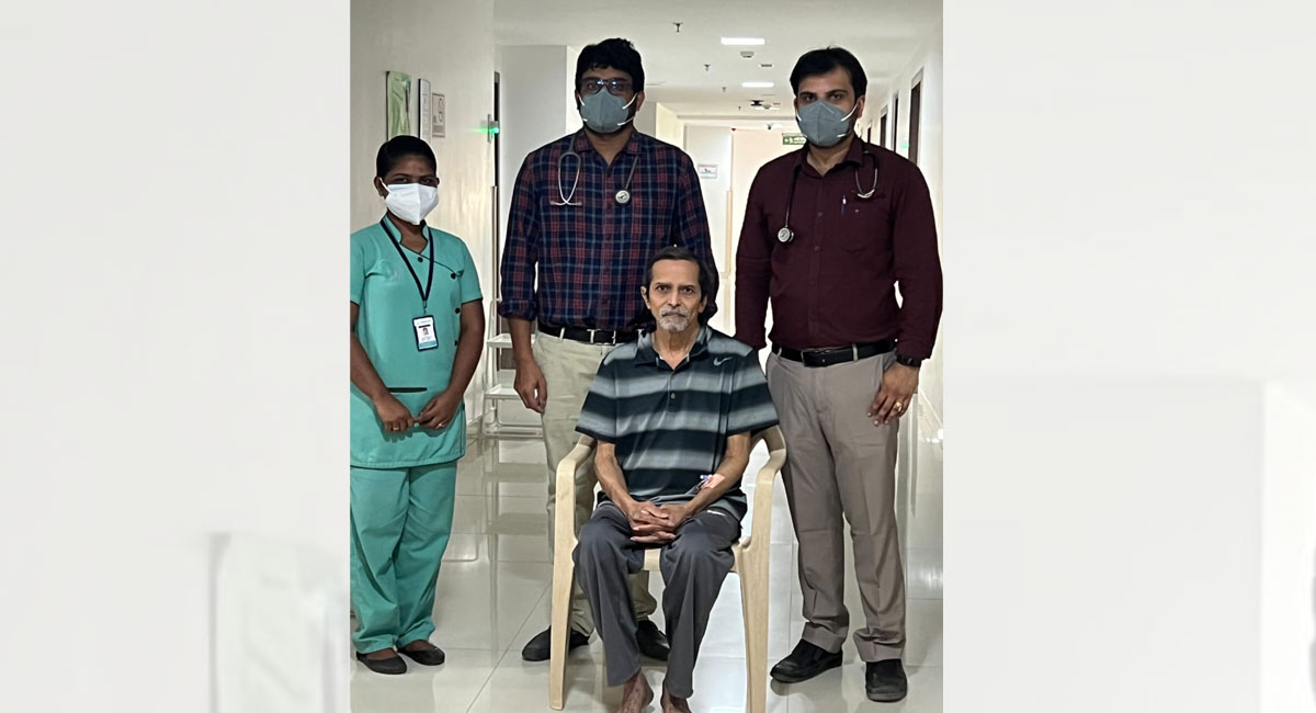 70-year-old recovers from Covid after 40 days in Hyderabad
