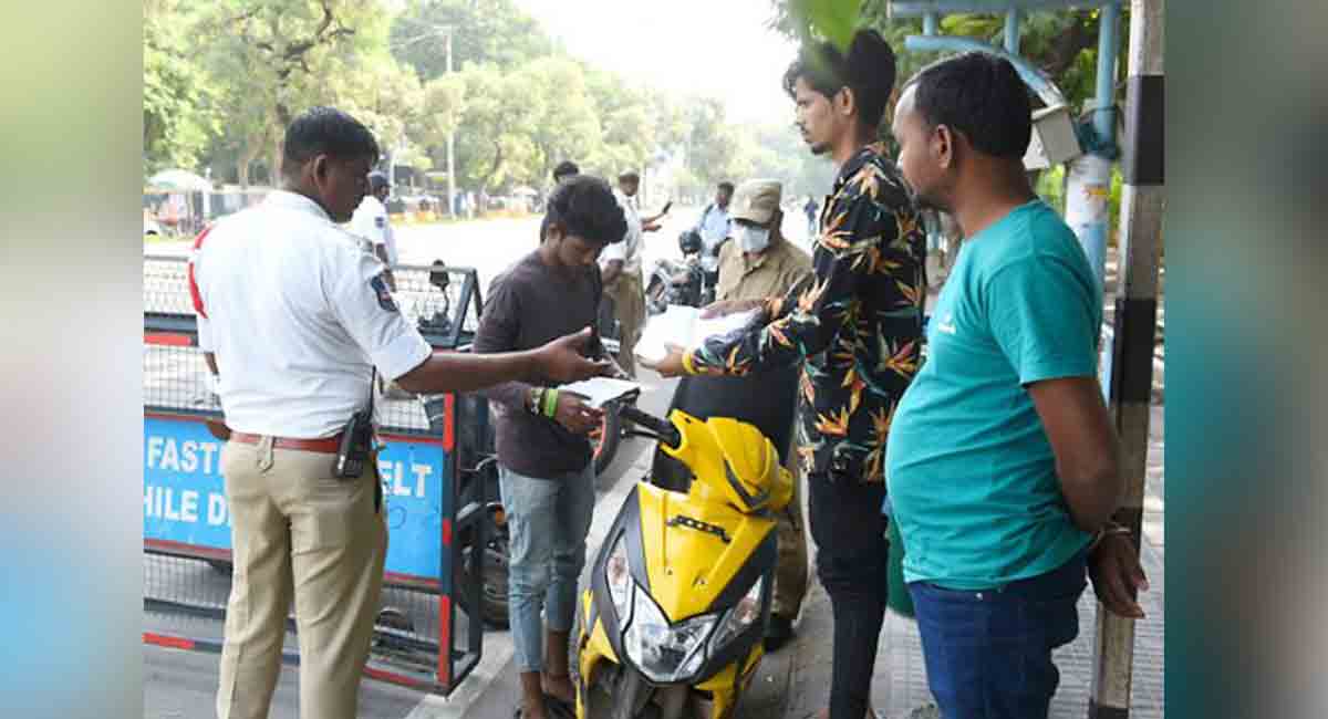Hyderabad: Good response to challan discount