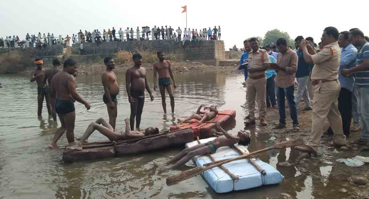 Pall of gloom descends upon Sangareddy’s Mangalpet as four children drowned